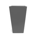 Bloem 20 in. H X 11.5 in. W X 11.5 in. D Plastic Tall Finley Planter Charcoal FPS20908-6